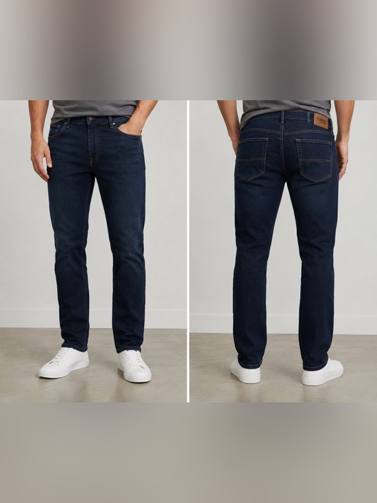 Tommy Hilfiger Other - TOMMY HILFIGER Mens Streetwear Slim Straight Dark Blue Jeans 40x30 Brand Quality